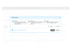 New Framework: only pages that can be viewed on a Guide are available