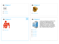 Mockup: detailed Category with drag and drop